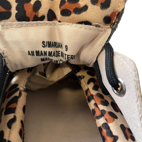 Fashion Nova Samariah Chunky Sneakers Leopard Print Size 9 Streetwear Athleisure - Picture 3 of 12